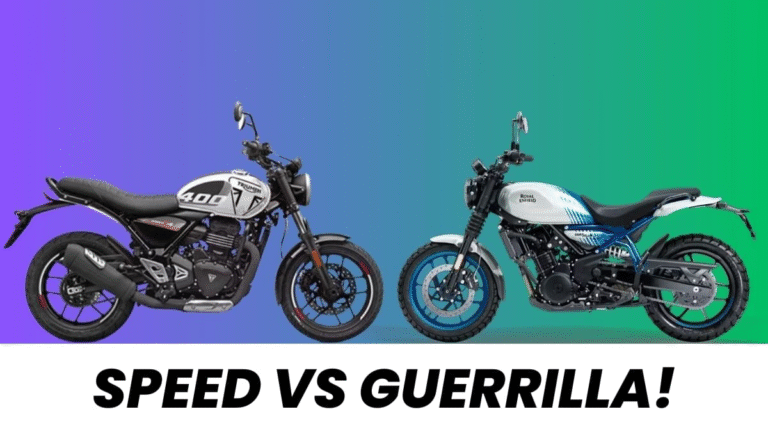Bike Market Ka Asli 'Clash of Titans': Speed 400 vs Guerrilla 450