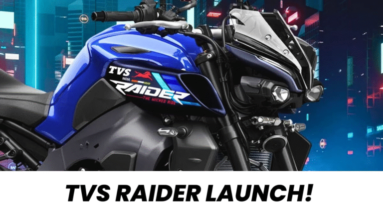 Dhoom Machane Aa Gayi Nayi TVS Raider: Ab Dual Disc aur ABS ke Saath!